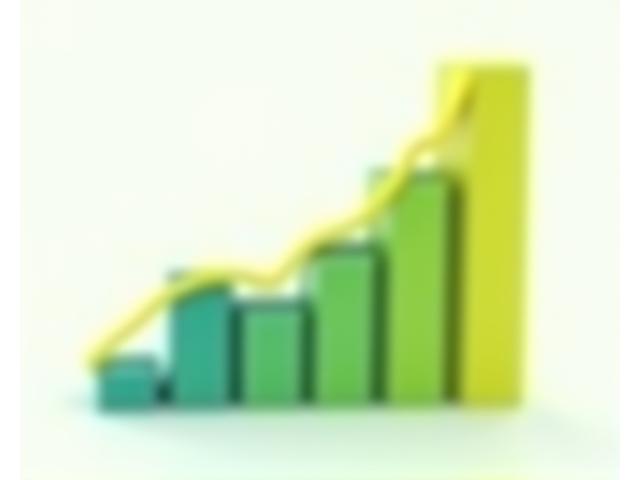 A clear bar graph showing a significant increase in farm revenue over time, with separate bars for agricultural income and energy-generated income, highlighting the dual-revenue potential.