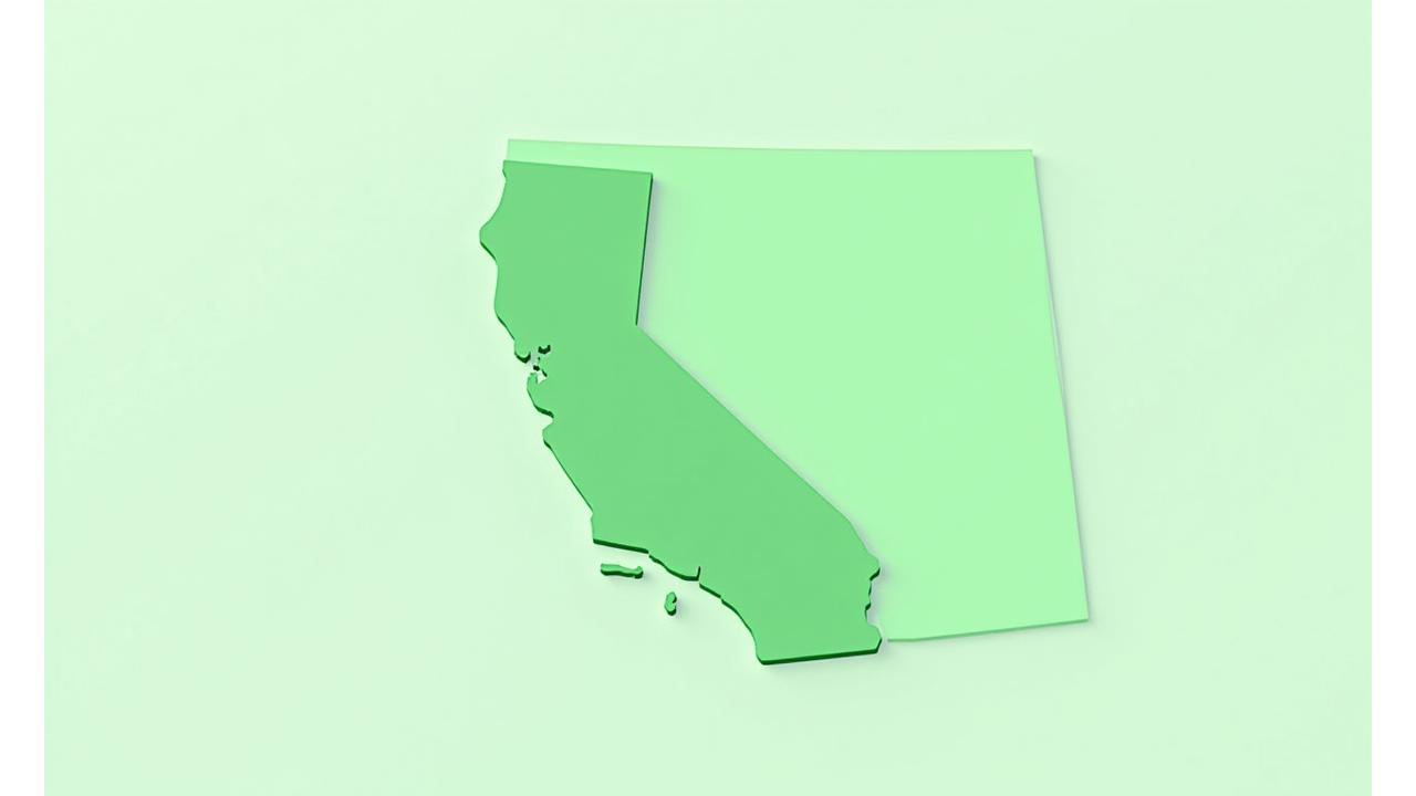 An illustrated map highlighting California, Nevada, Arizona, and Colorado, indicating SolsticeForge's operational footprint in the Western U.S. renewable energy market.