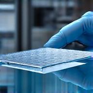 Precision instruments inspecting raw silicon wafers