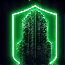Graphic icon representing a shielded building or infrastructure, symbolizing resilience assessment and improvement