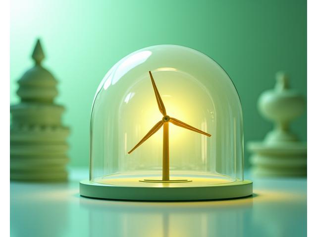 Visual metaphor of a shield protecting a solar panel, representing robust warranty coverage.